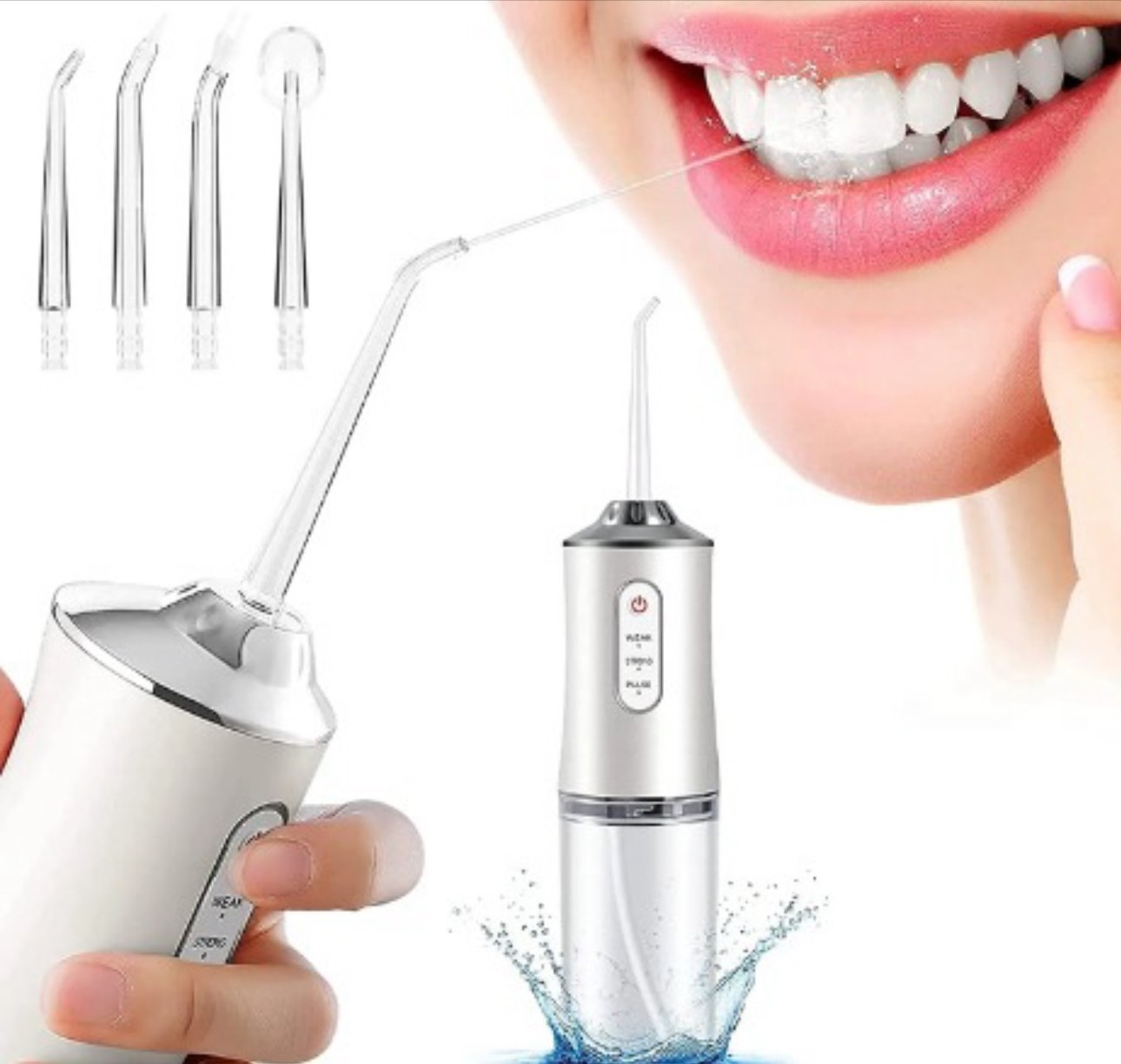 LIMPIADOR IRRIGADOR DENTAL PORTÁTIL - AquaSmile