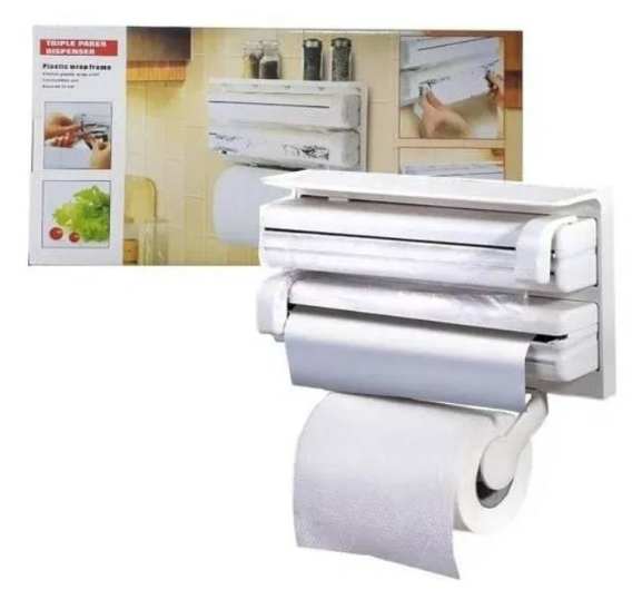 Organizador y Dispensador 3 en 1 - OrganizePro