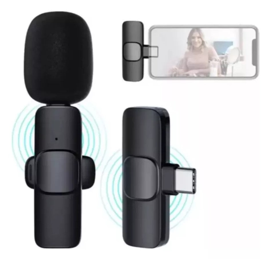 NUEVO MICRÓFONO DE SOLAPA INALÁMBRICO K9
