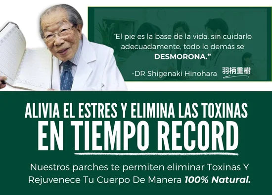 👣🌿100 Parches para pies Kinoki - Alivia Dolores y Desintoxica (100 parches) 🌿👣