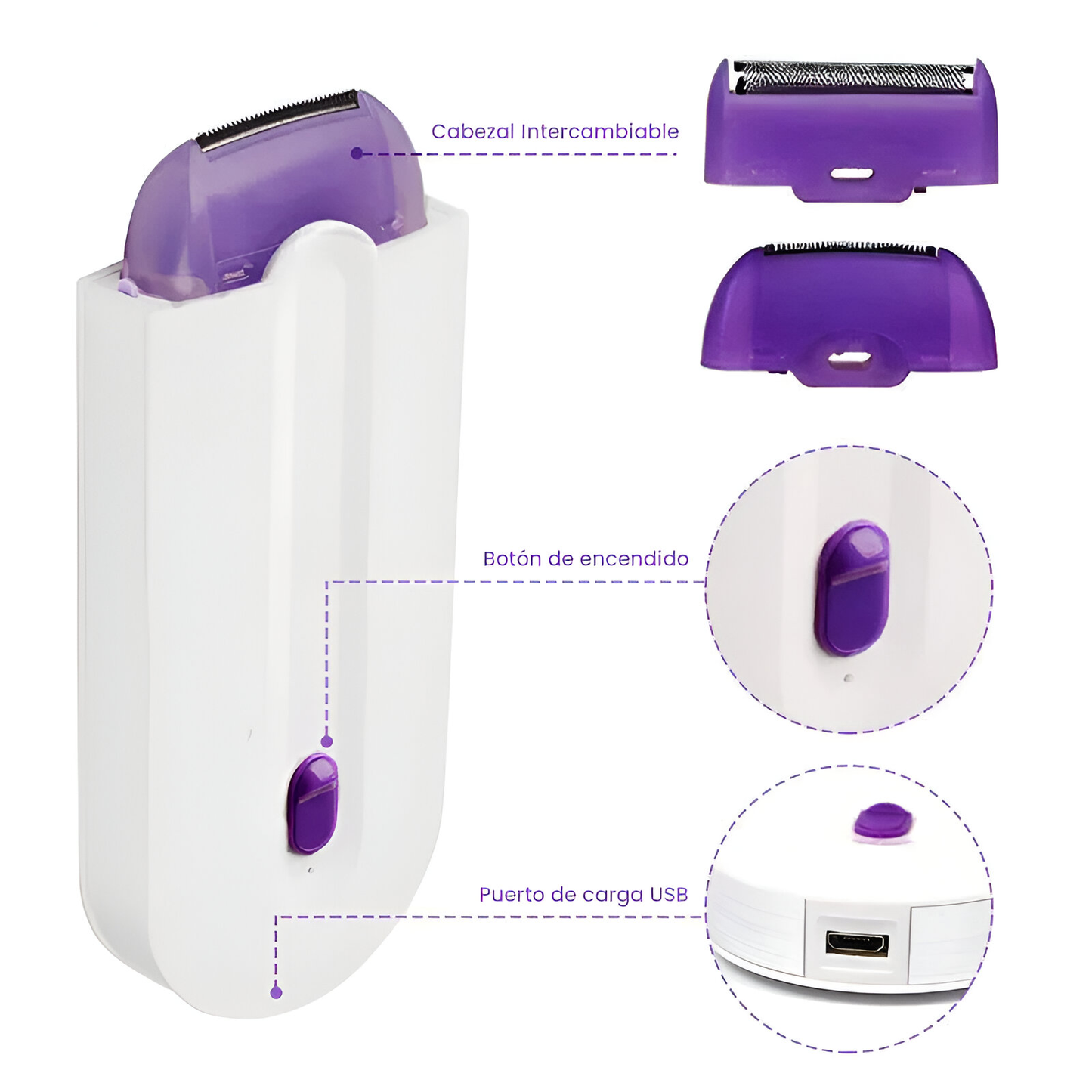 DEPILADORA ELECTRICA DEPSKIN PRO