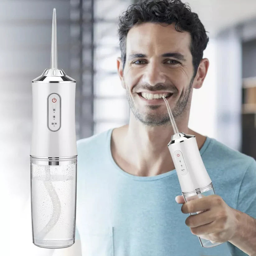 LIMPIADOR IRRIGADOR DENTAL PORTÁTIL - AquaSmile