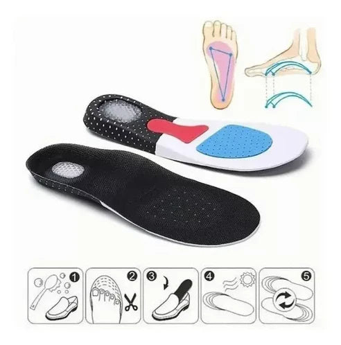 Plantillas Gel Ortopedicas Ajustables - Heathly Foot