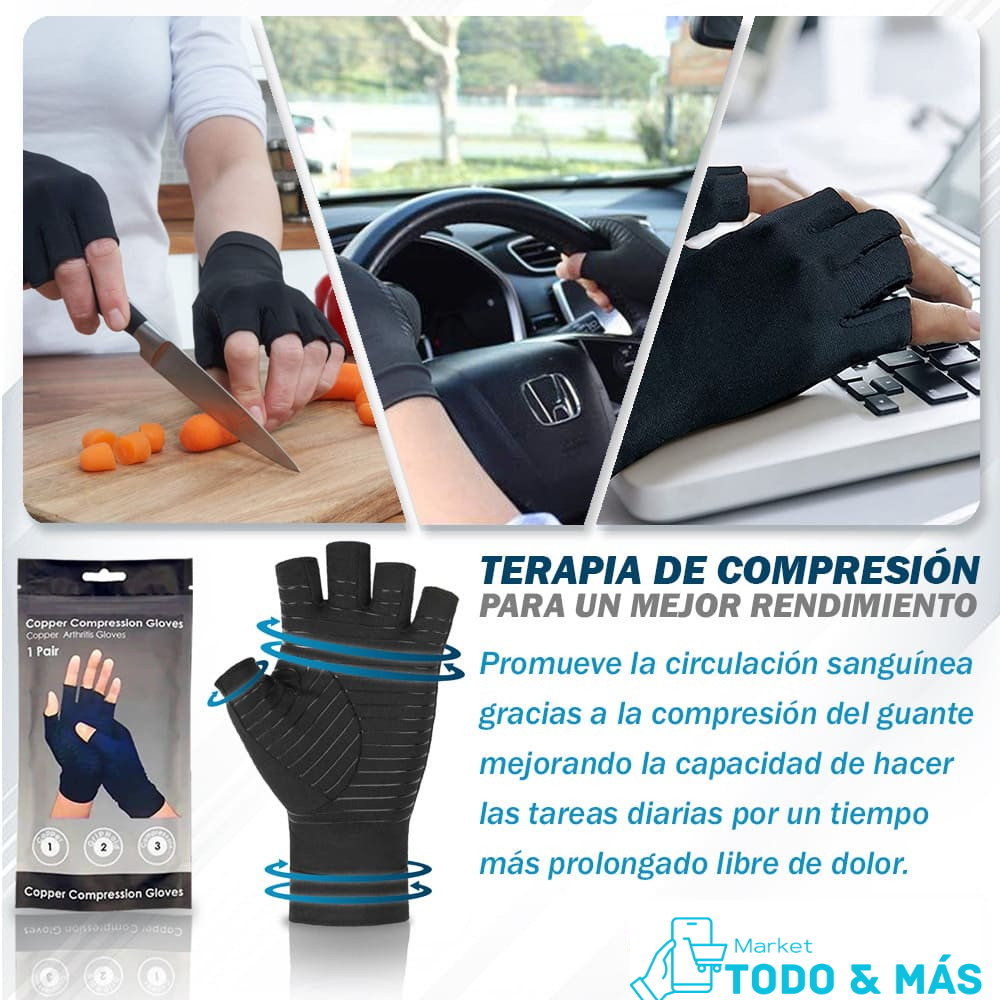 🛡️🧤Par de Guantes de Compresión Suave de Cobre ArtrixCompression™🧤🛡️¡Los más vendidos de Chile!