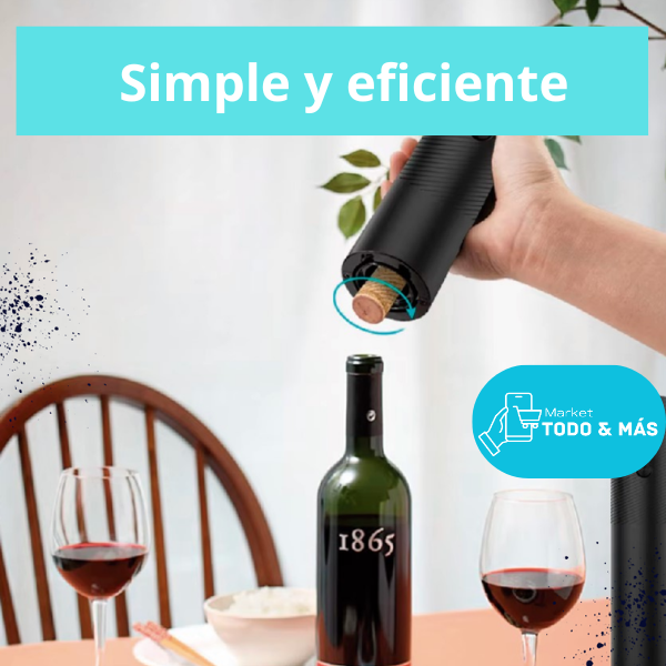 NUEVO DESTAPADOR ELÉCTRICO DE BOTELLAS DE VINO