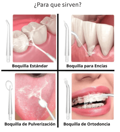 LIMPIADOR IRRIGADOR DENTAL PORTÁTIL - AquaSmile