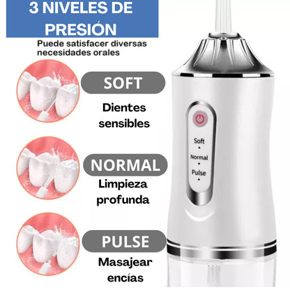 LIMPIADOR IRRIGADOR DENTAL PORTÁTIL - AquaSmile
